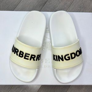 Burberry Furley Logo Slide Sandal (Toddler & Little Kid)